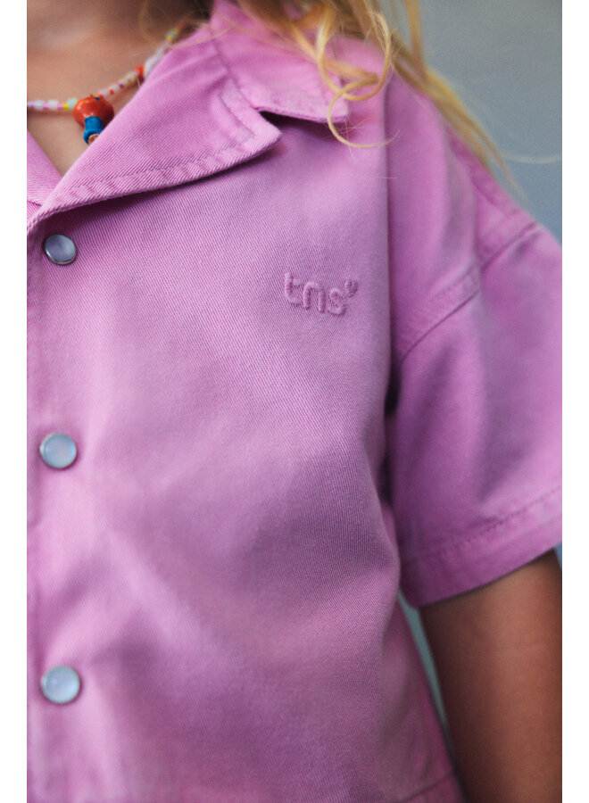 The New Society - Bellis t-shirt - Blush rose