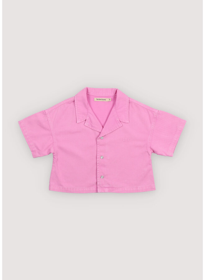 The New Society - Bellis t-shirt - Blush rose