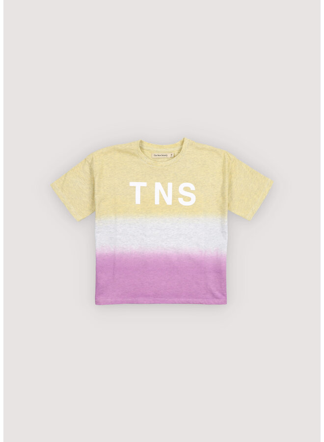 Tie dye t-shirt - Pink lavander / Seafoam green