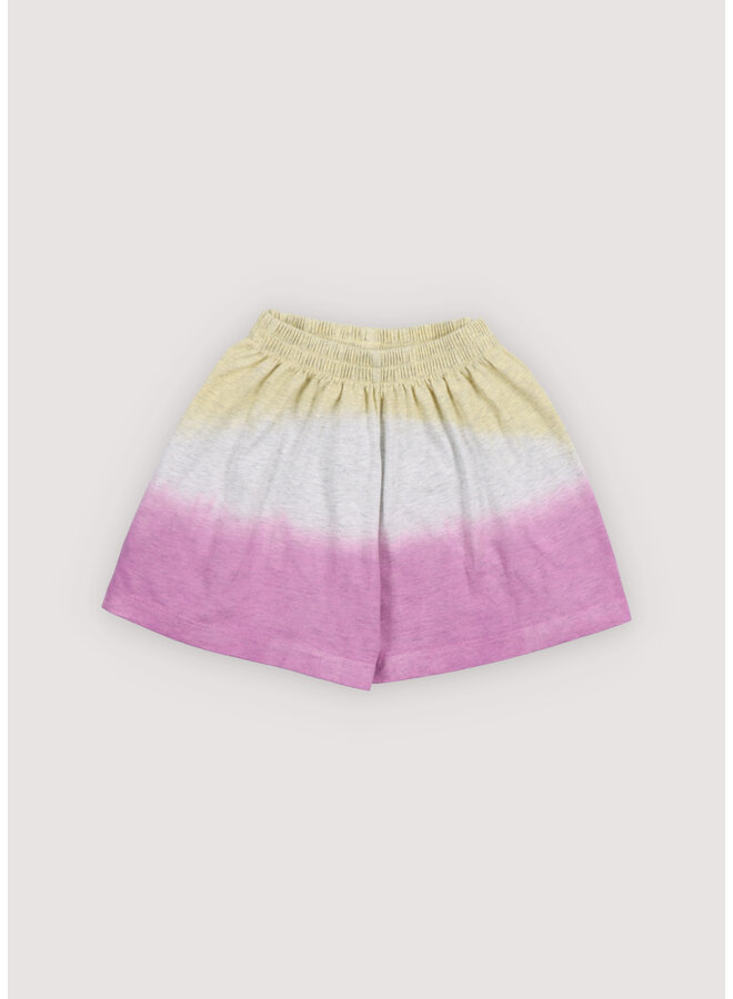 Tie dye short - Pink lavander / Seafoam green