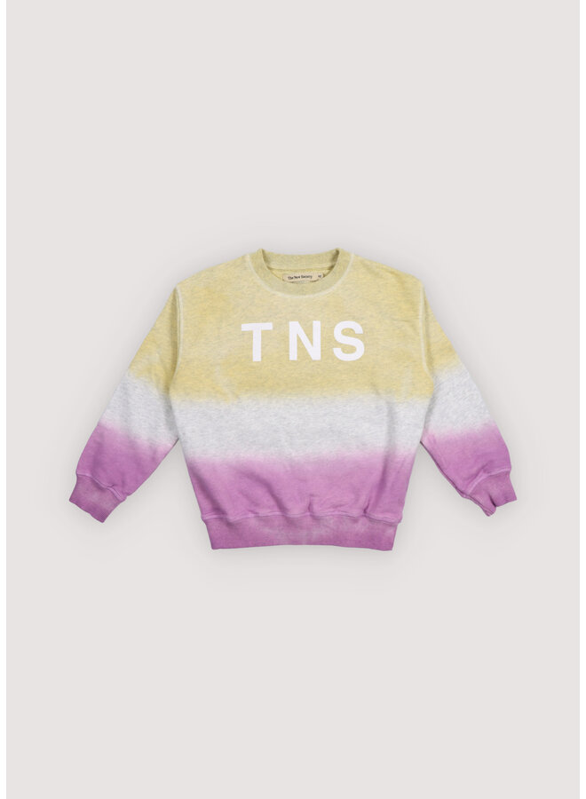 Tie dye sweatshirt - Pink lavander / Seafoam green