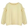 Jacky Sue - Lois ruffle sweater - Pastel yellow