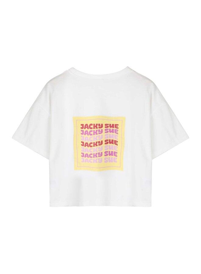 Jacky Sue - JS tee - Off white