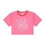 Call me Frankie - Pink pony club cropped t-shirt