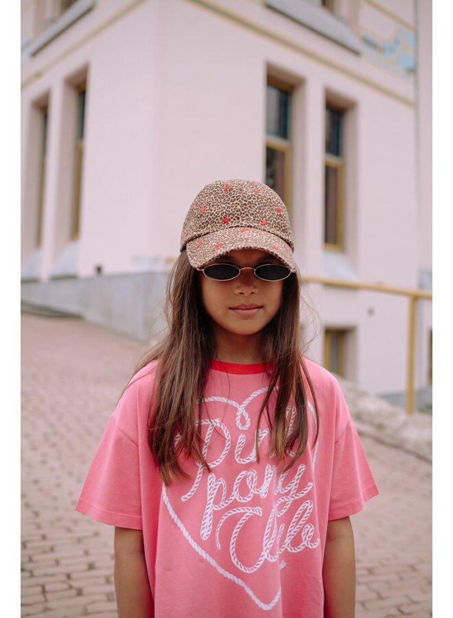 Call me Frankie - Pink pony club cropped t-shirt