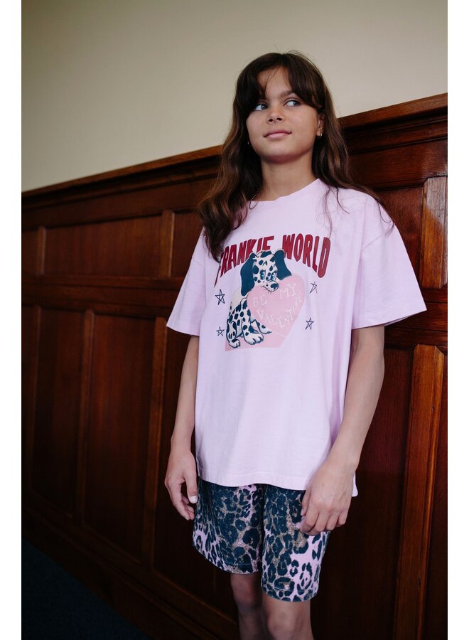 Call me Frankie - Pink leopard shorts