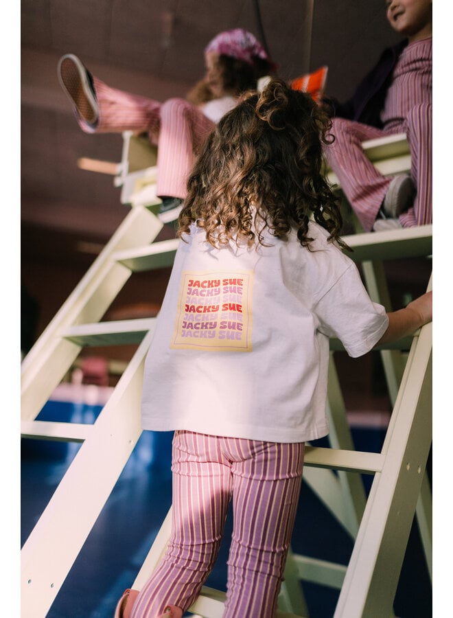 Jacky Sue - JS tee - Off white