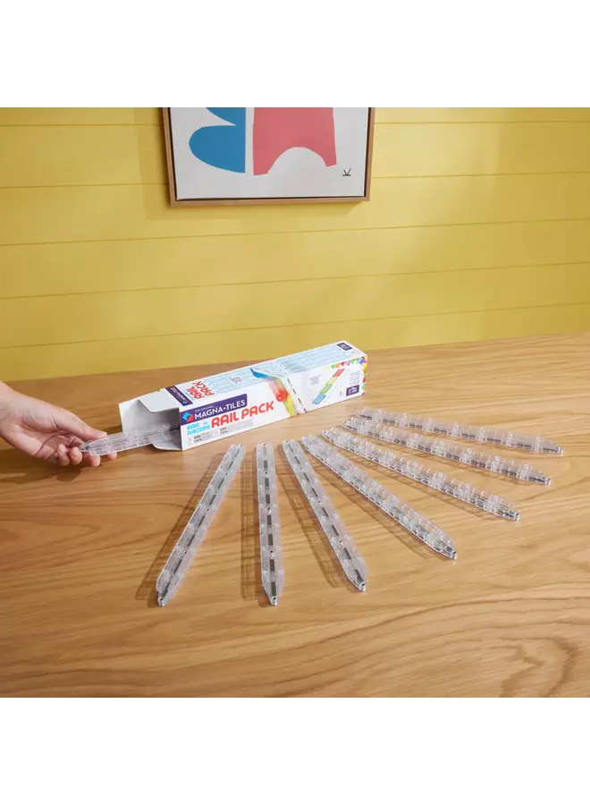 MAGNA-TILES - Rail racers rail pack - 8 stuks