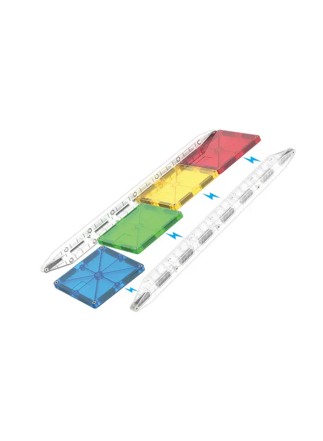 MAGNA-TILES - Rail racers rail pack - 8 stuks