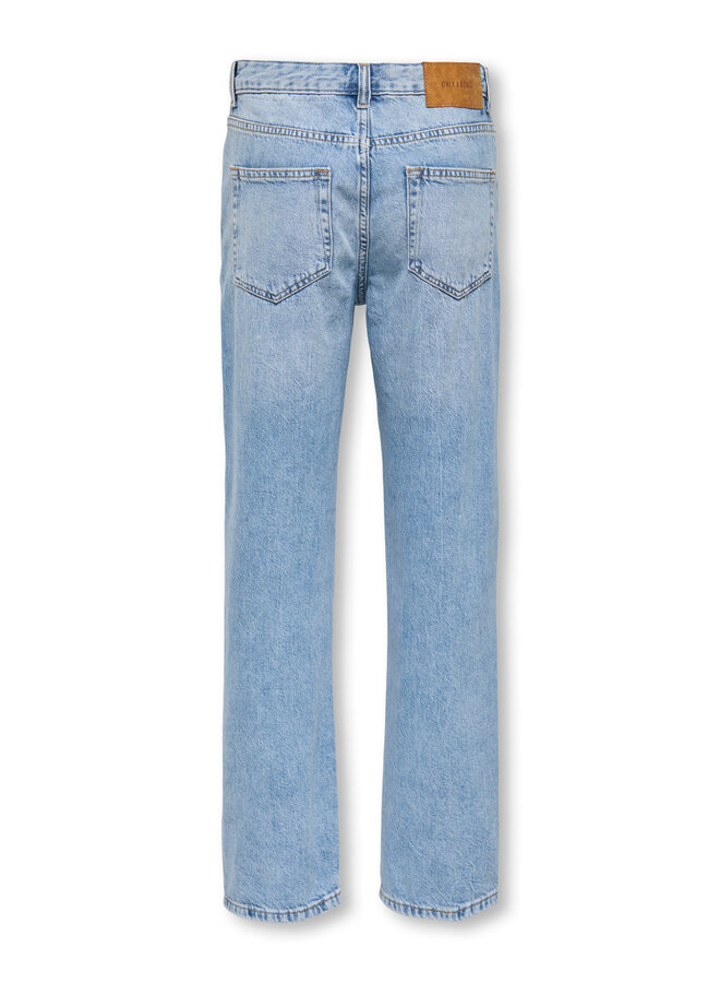 ONLY & SONS Junior - Edge straight jeans - Light blue denim