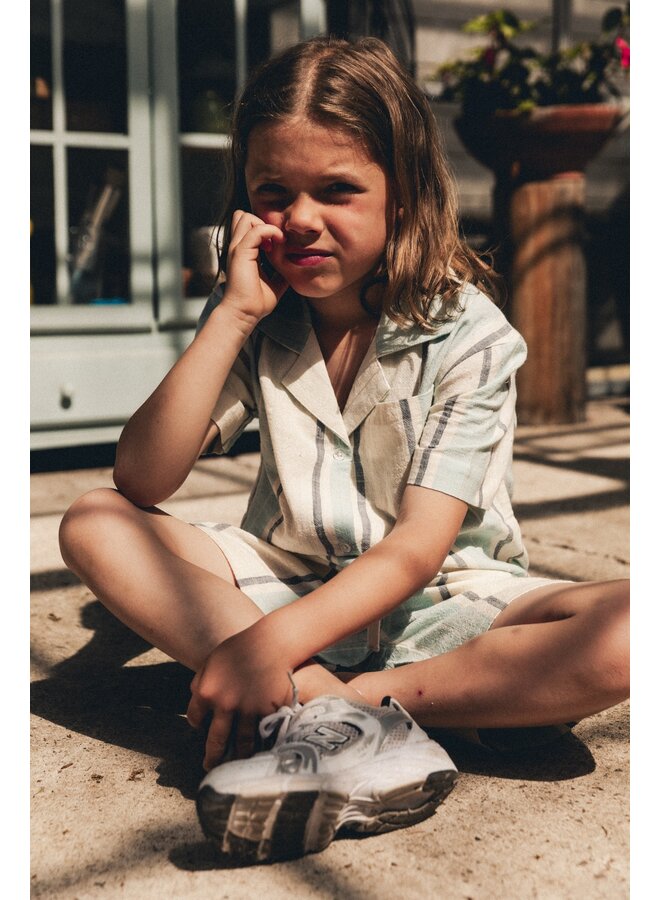 Labo de Colores - Lanvin blouse - Blue light