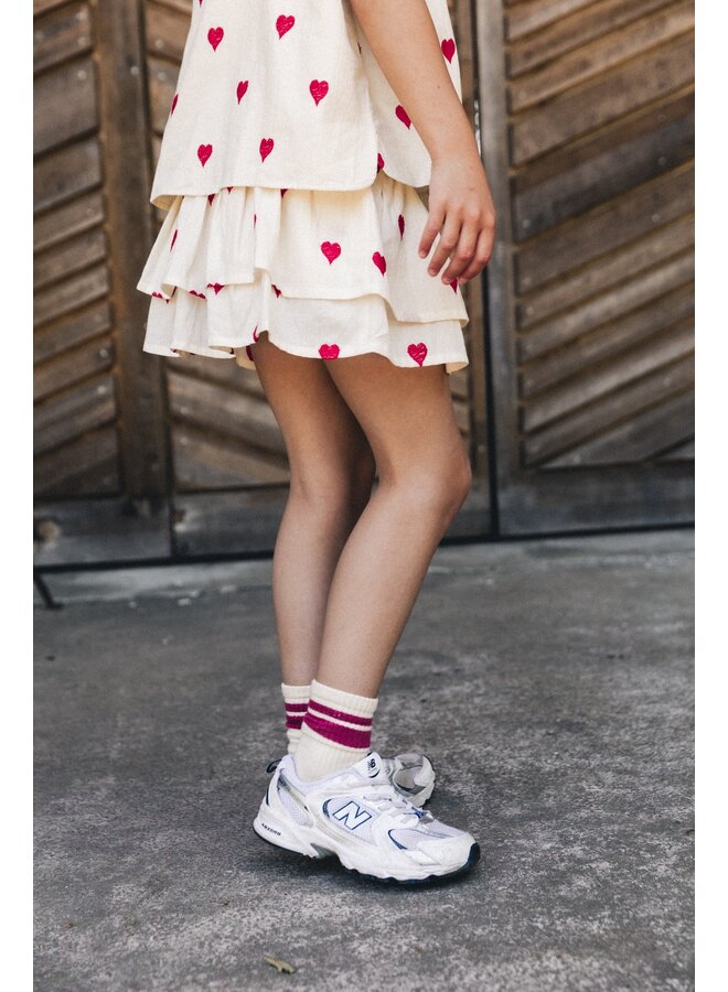 Labo de Colores - Lana skirt - White