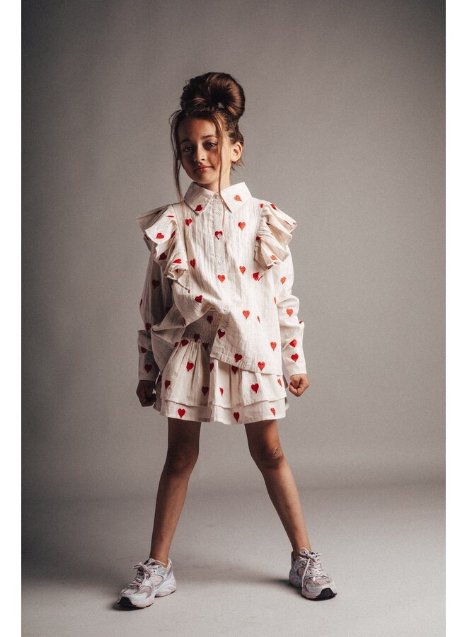 Labo de Colores - Lana skirt - White