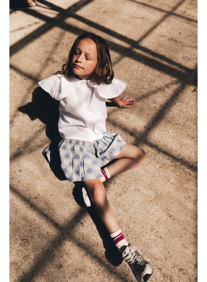 Labo de Colores - Lenthe skirt - Blue denim light