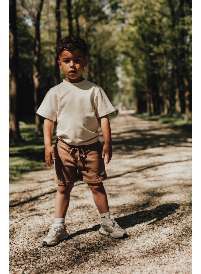 Baje Studio - Leon shortsleeve - White coconut