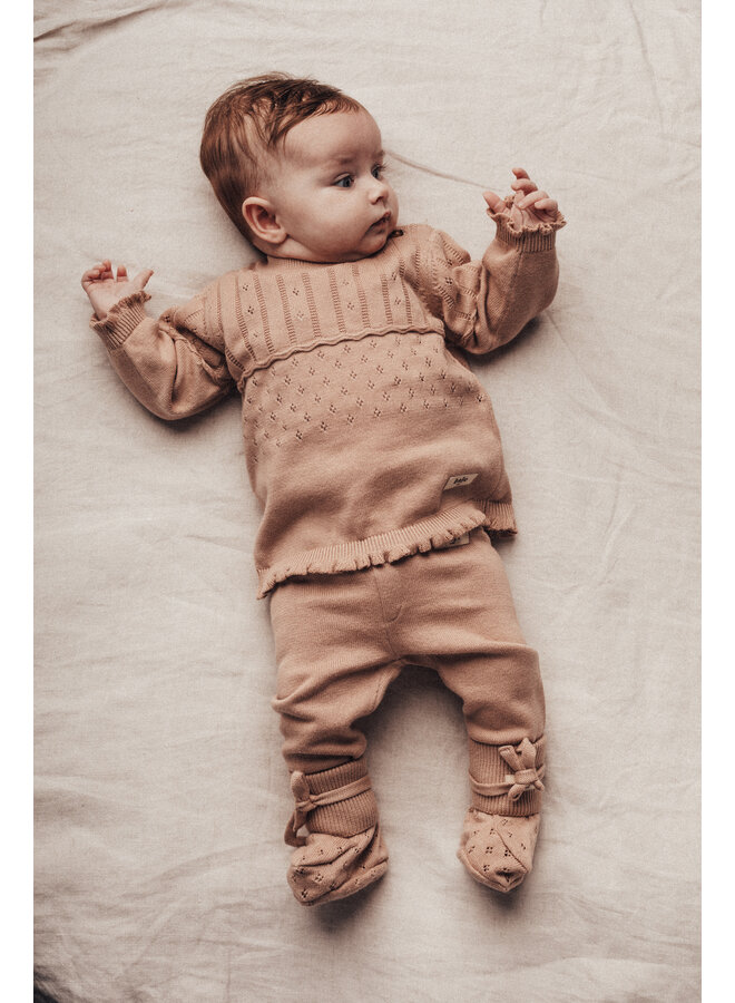 Baje Studio - Larrau sweater knitwear - Rose cafe