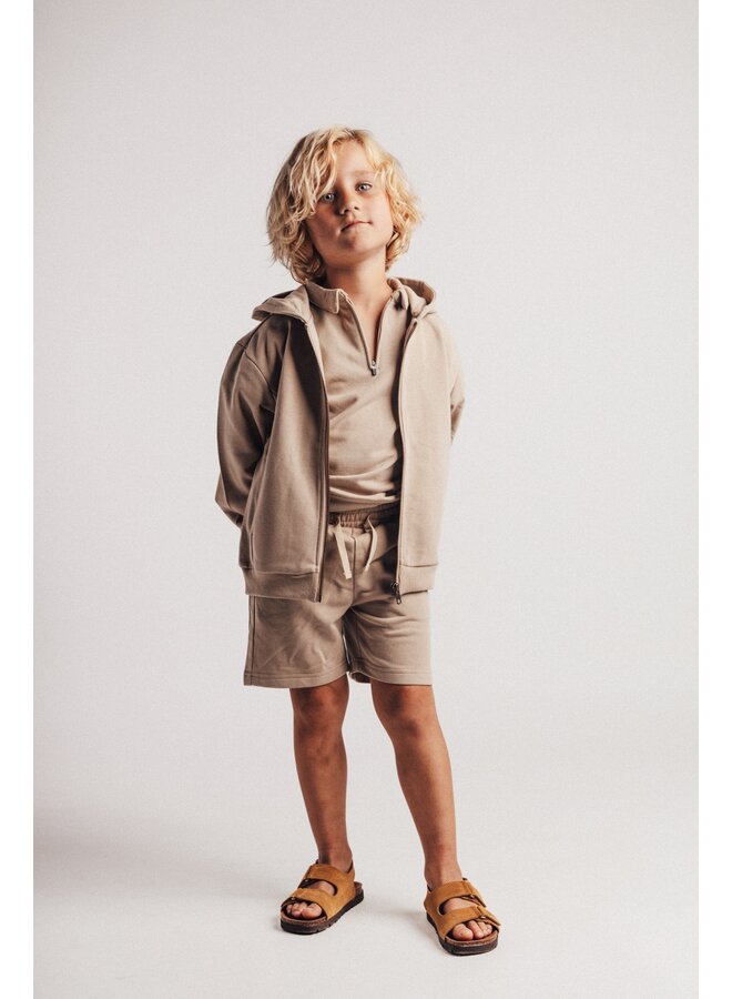 Baje Studio - Gaucin shorts - Taupe cafe