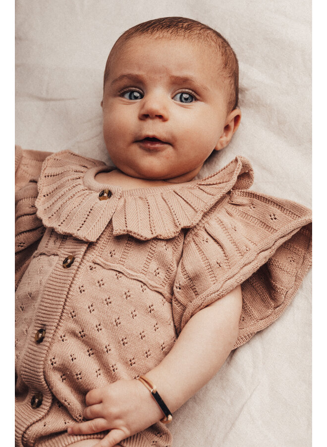 Baje Studio - Gaia bodysuit - Rose cafe