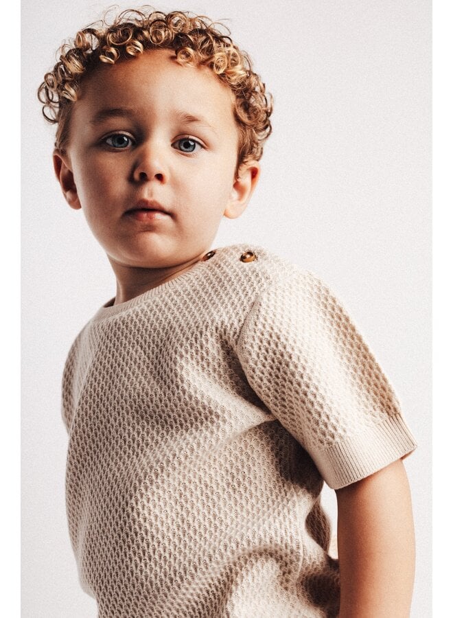 Baje Studio - Frain shortsleeve - White coconut