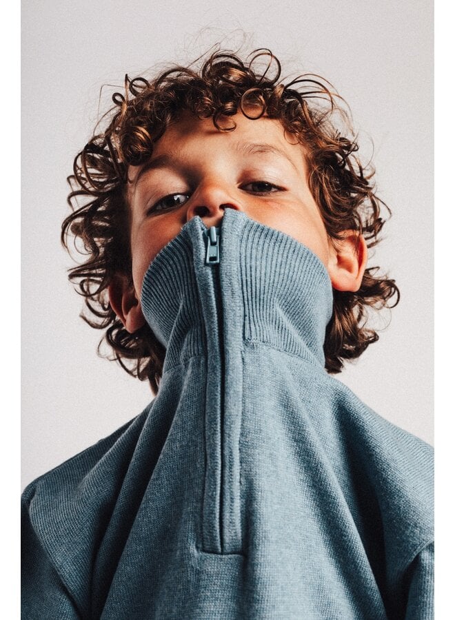 Baje Studio - Fayon shortsleeve - Blue sea