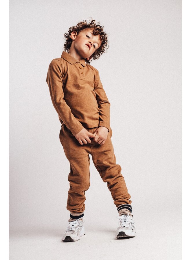 Baje Studio - Eljas pants - Brown coconut