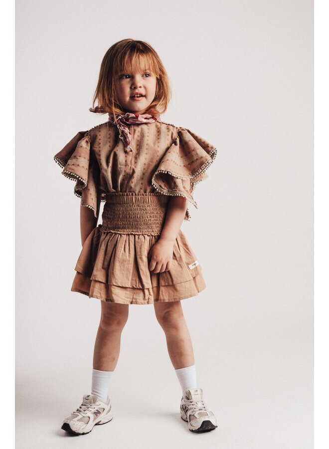 Baje Studio - Yesa skirt - Rose cafe