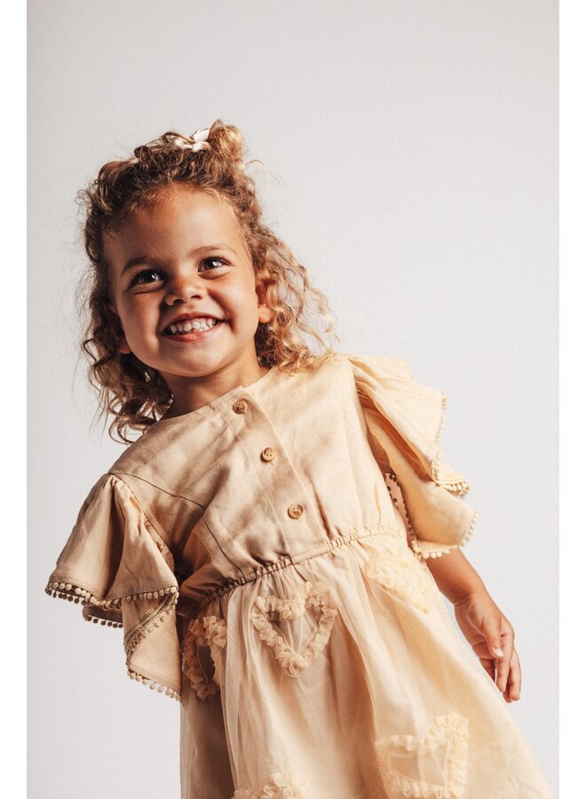 Baje Studio - Denia dress - Creme fawn