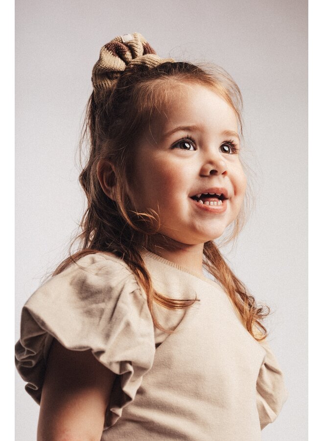 Baje Studio - Valencia shortsleeve - Creme fawn