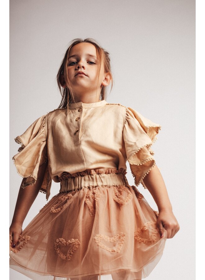 Baje Studio - Cedeira skirt - Rose cafe