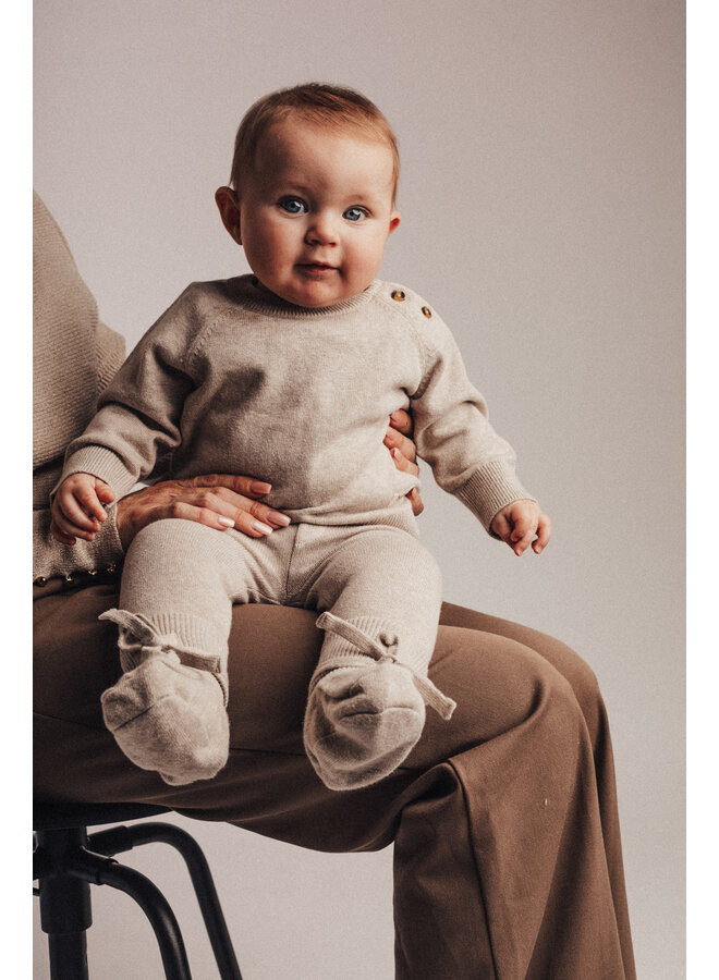 Baje Studio - Oto sweater - Taupe cafe