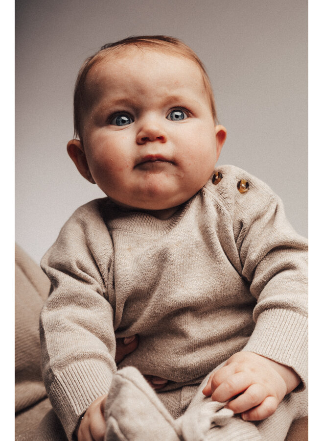 Baje Studio - Oto sweater - Taupe cafe