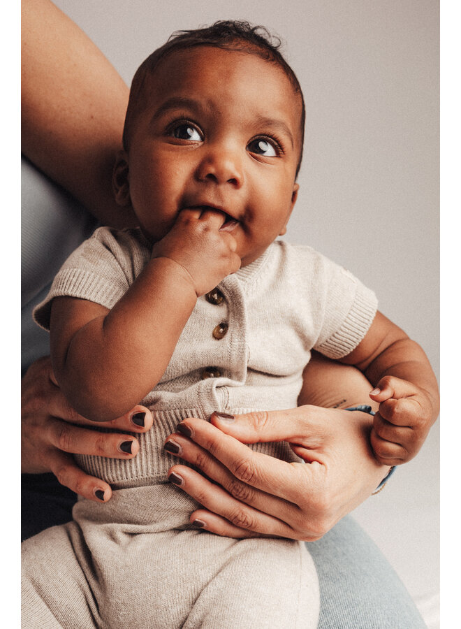 Baje Studio - Olivian jumpsuit - Taupe cafe