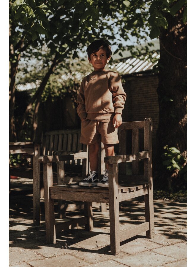 Baje Studio - Arnedo shorts - Brown coconut