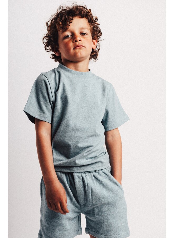 Baje Studio - Adrian shortsleeve - Blue sea