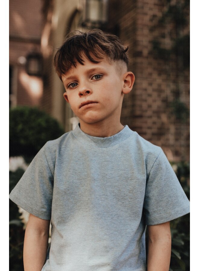 Baje Studio - Adrian shortsleeve - Blue sea