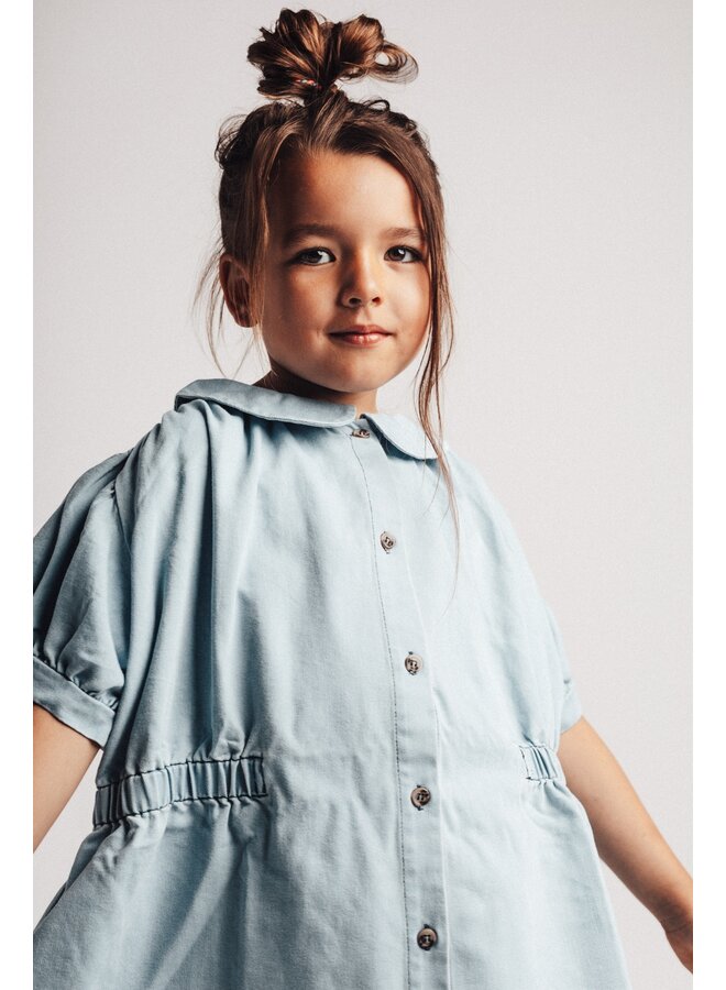 Baje Studio - Mirabel dress - Blue denim light