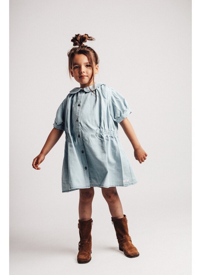 Baje Studio - Mirabel dress - Blue denim light
