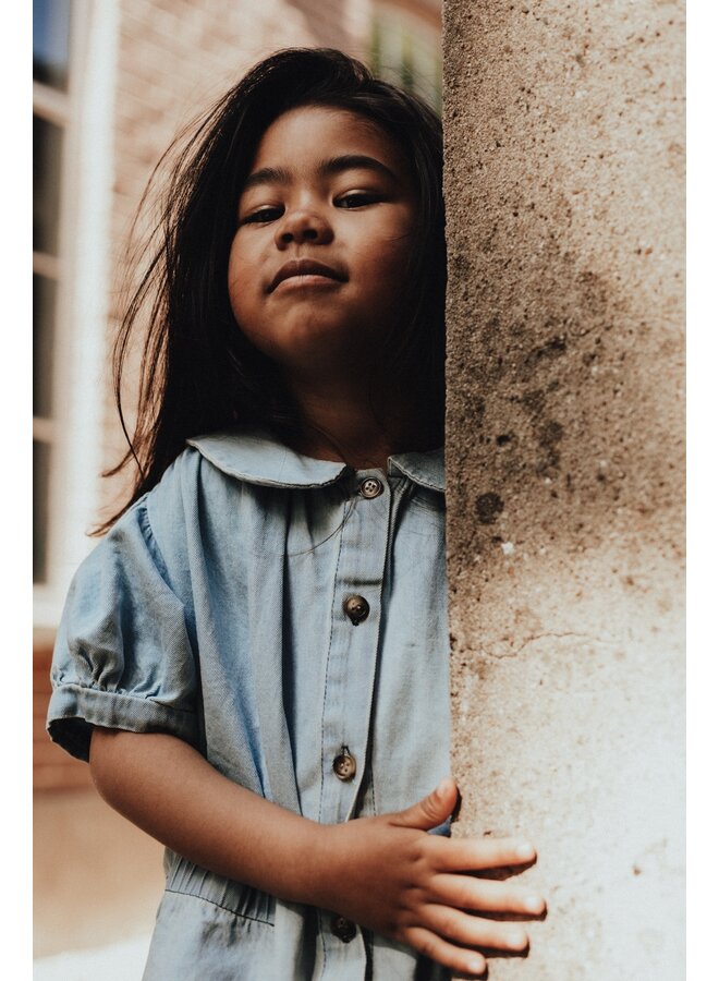 Baje Studio - Mirabel dress - Blue denim light