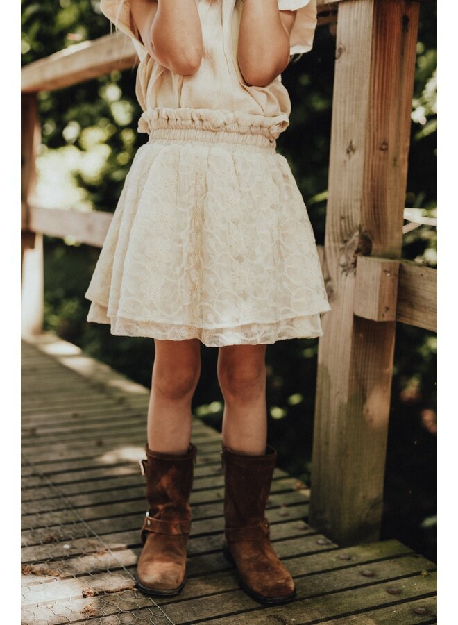 Baje Studio - Mira skirt - White coconut