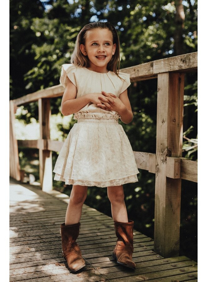 Baje Studio - Mira skirt - White coconut