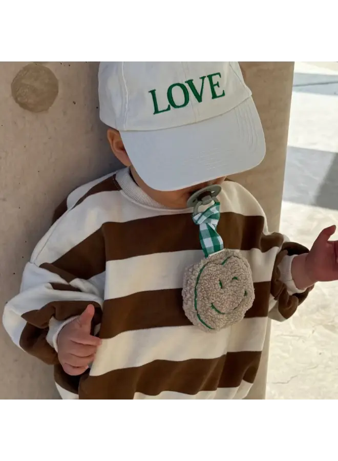 Atelier Pomme - Pacifier cloth pomme - Teddy easy emerald