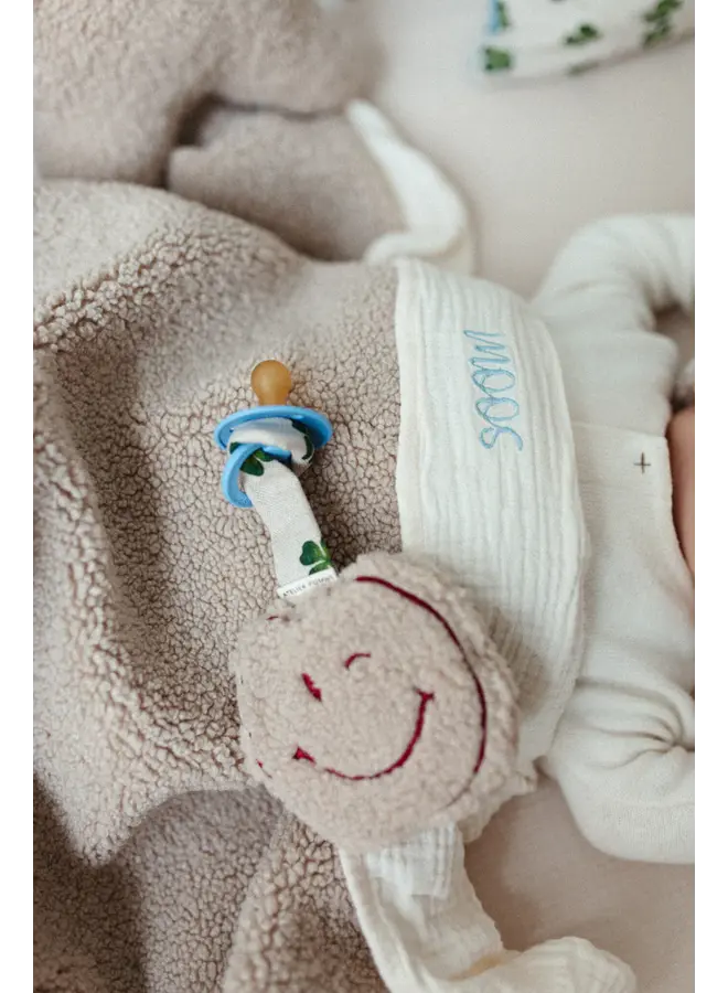 Atelier Pomme - Pacifier cloth pomme - The original teddy ecru