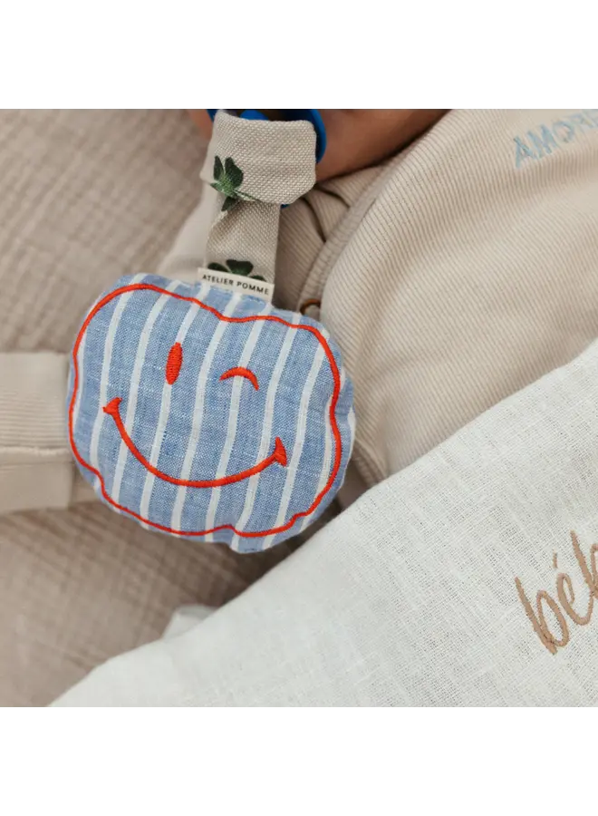 Atelier Pomme - Pacifier cloth pomme - Lovely linen l'amour