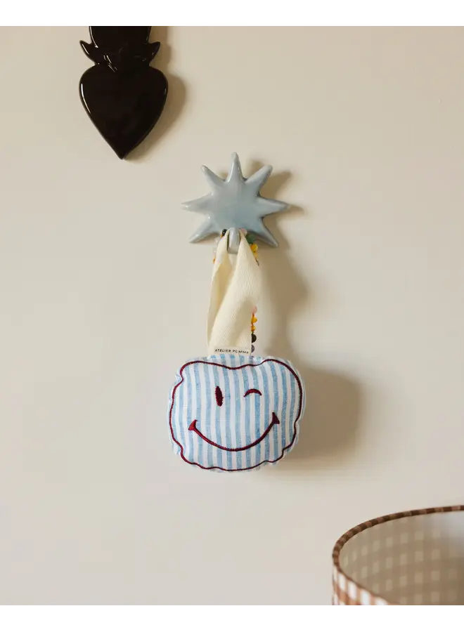 Atelier Pomme - Pacifier cloth pomme - La mer douce