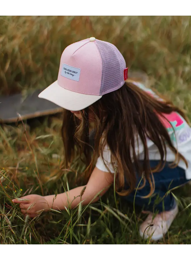 Hello Hossy - Trucker cap - Mini powder pink