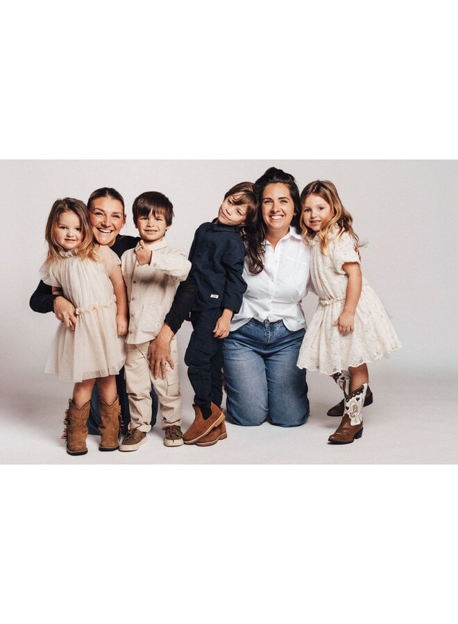 Leslie x Baje Studio - Melle dress - Off-white