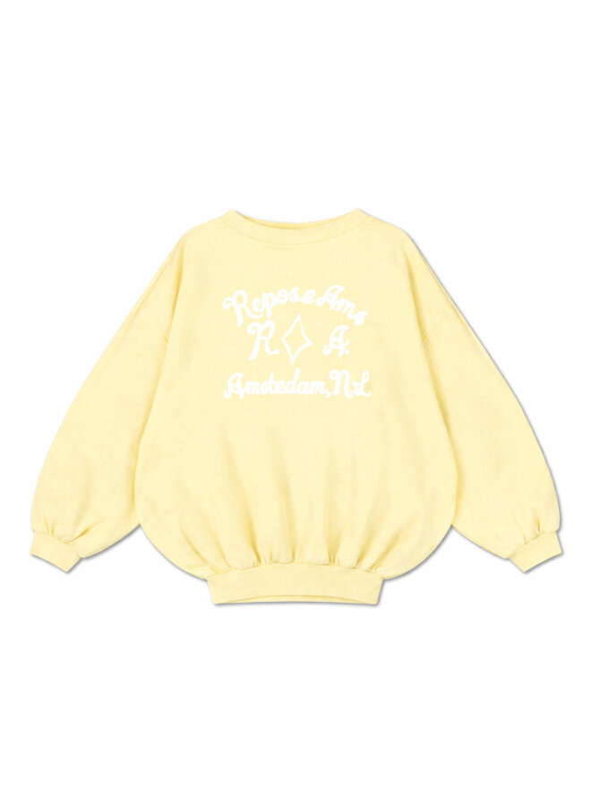 Repose AMS - Iris sweater - Soft butter yellow