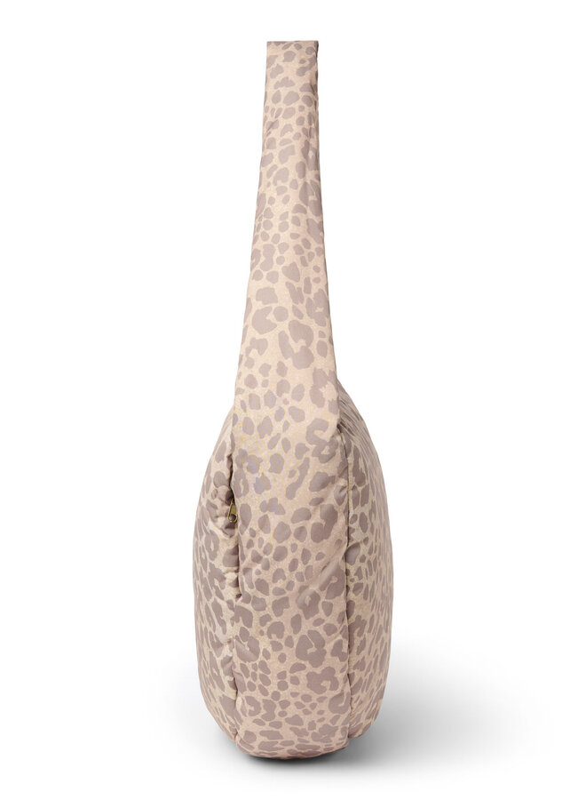 Studio Noos - Puffy cross body bag - Beige leopard