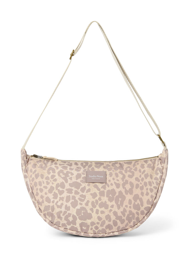 Studio Noos - Puffy adult fanny pack - Beige leopard