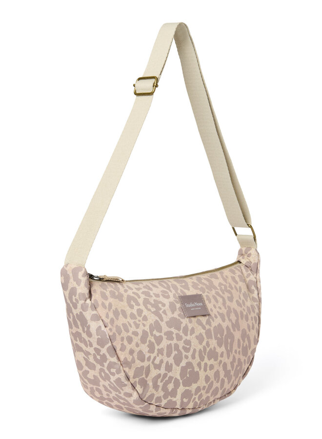 Studio Noos - Puffy adult fanny pack - Beige leopard